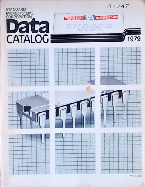Livrenpoche : Standard Microsystems Corporation : Data catalog 1979 - Collectif - Livre
