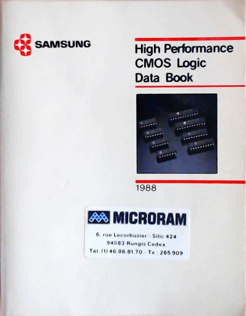 Livrenpoche : High performance CMOS logic : Data book 1988 - Collectif - Livre