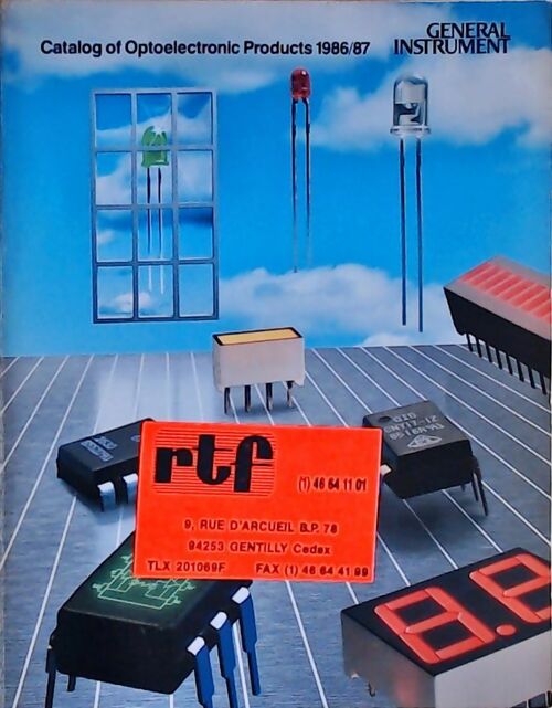 Livrenpoche : Catalog of optoelectronic products 1986-1987 - Collectif - Livre