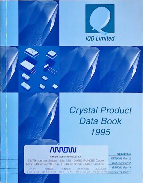 Livrenpoche : Crystal product : Data book 1995 - Collectif - Livre