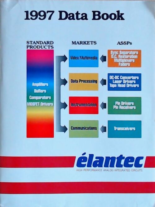 Livrenpoche : Elantec : Data book 1997 - Collectif - Livre
