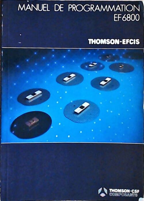 Livrenpoche : Manuel de programmation EF6800 - Collectif - Livre