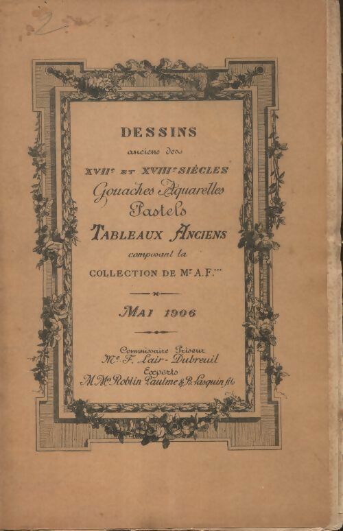 Livrenpoche : Dessins anciens du XVIIe et XVIIIe siècles - Collectif - Livre