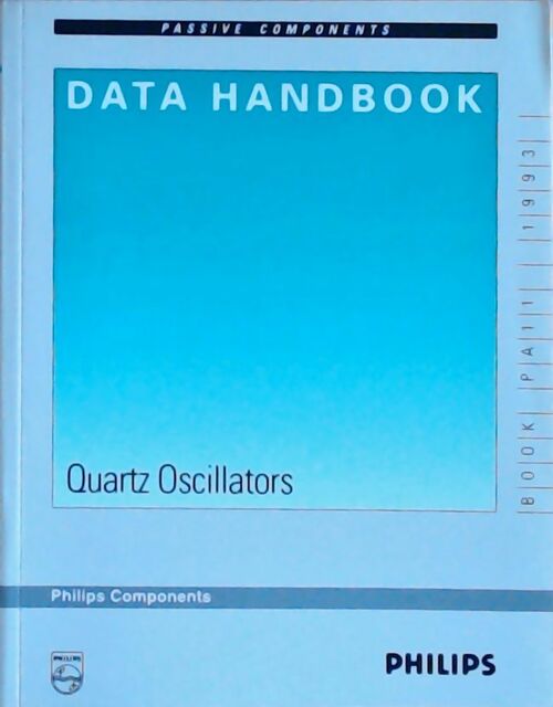 Livrenpoche : Quartz oscillators : Data handbook 1993 - Collectif - Livre