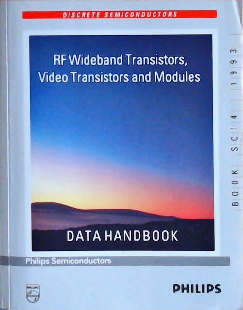 Livrenpoche : RF wideband transistors, video transistors and modules : Data handbook 1993 - Collectif - Livre