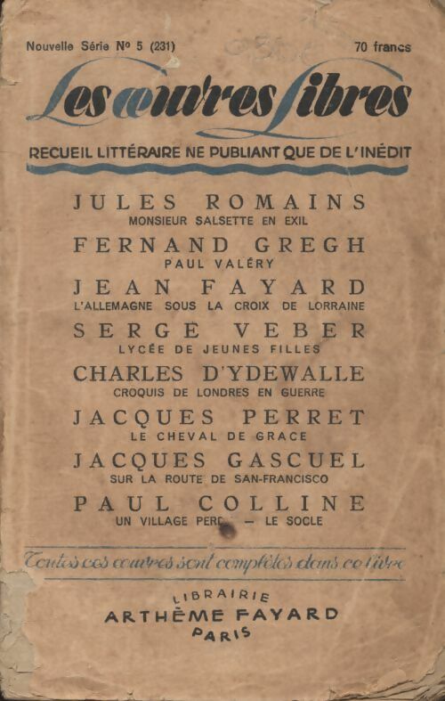 Livrenpoche : Les oeuvres libres n°5 - Collectif - Livre