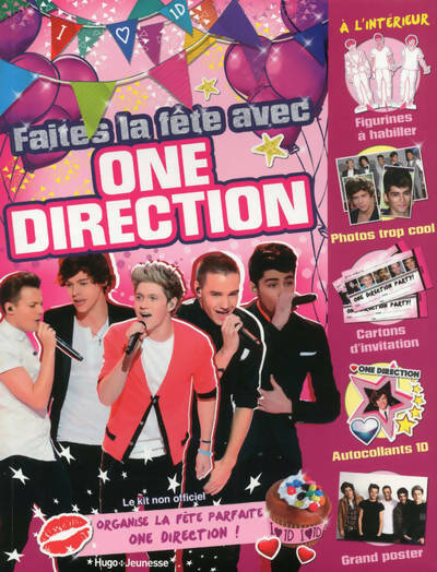 Livrenpoche : Faites la fête avec One Direction - Collectif - Livre