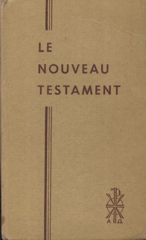 Livrenpoche : Le nouveau testament - Père Buzy - Livre