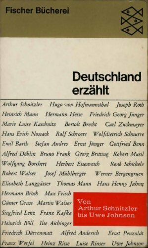 Deutschland erzählt - Arthur Schnitzler -  Fischer Bücherei - Livre
