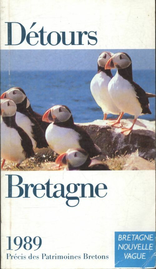 Livrenpoche : Détours Bretagne 1989 - Collectif - Livre