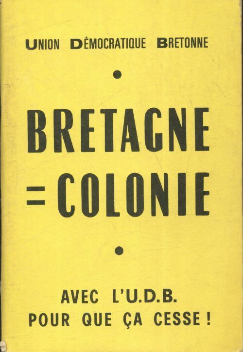 Livrenpoche : Bretagne = colonie - Collectif - Livre