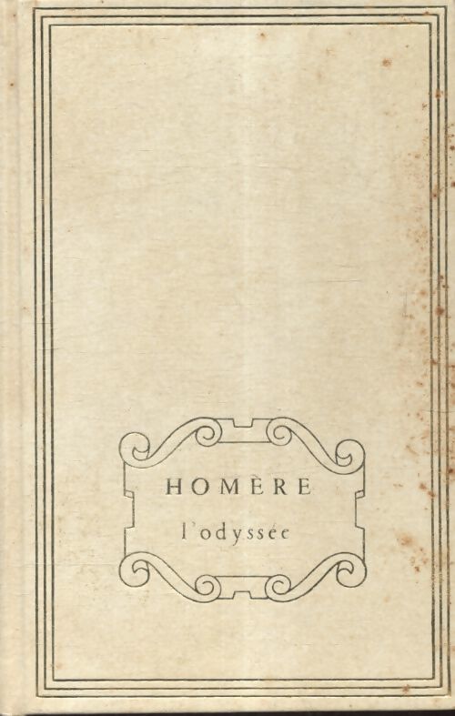 Livrenpoche : L'odyssée - Homère - Livre