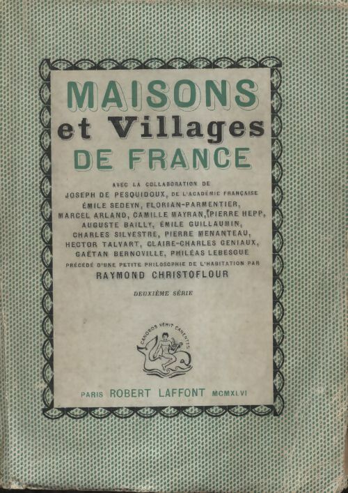 Livrenpoche : Maisons et villages de France - Collectif - Livre