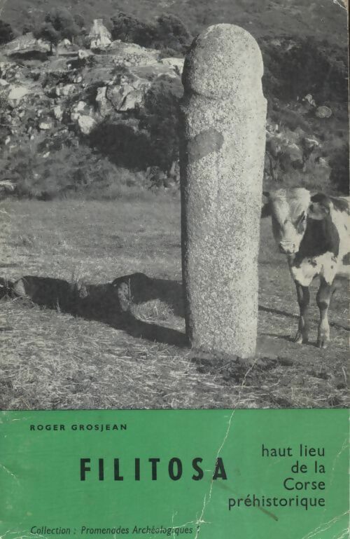 Livrenpoche : Filitosa haut lieu de la Corse préhistorique - Roger Grosjean - Livre