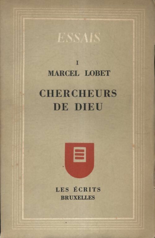 Livrenpoche : Chercheurs de Dieu Tome I - Marcel Lobet - Livre