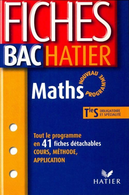 Livrenpoche : Maths, Terminale S : Les bases - Jean-Dominique Picchiottino - Livre