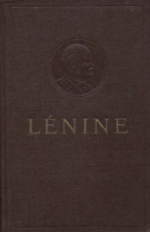 Oeuvres Tome XX : 1913-juillet 1914 - Vladimir Illitch Lénine -  Progrès GF - Livre