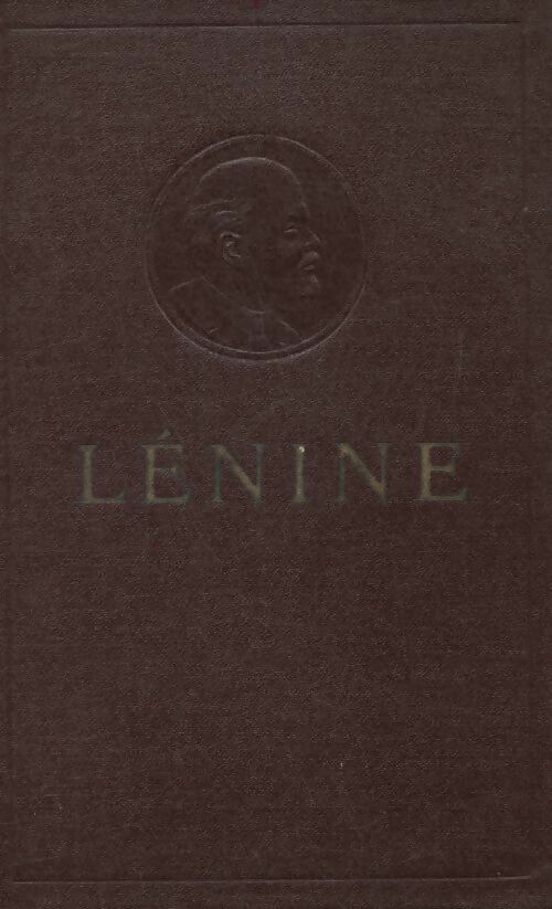 Livrenpoche : Oeuvres Tome XXXIII : Août 1921 - Mars 1923 - Vladimir Illitch Lénine - Livre