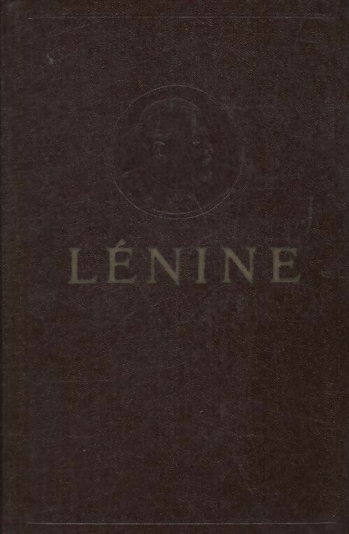 Livrenpoche : Oeuvres Tome XXX : Septembre 1919-Avril 1920 - Vladimir Illitch Lénine - Livre