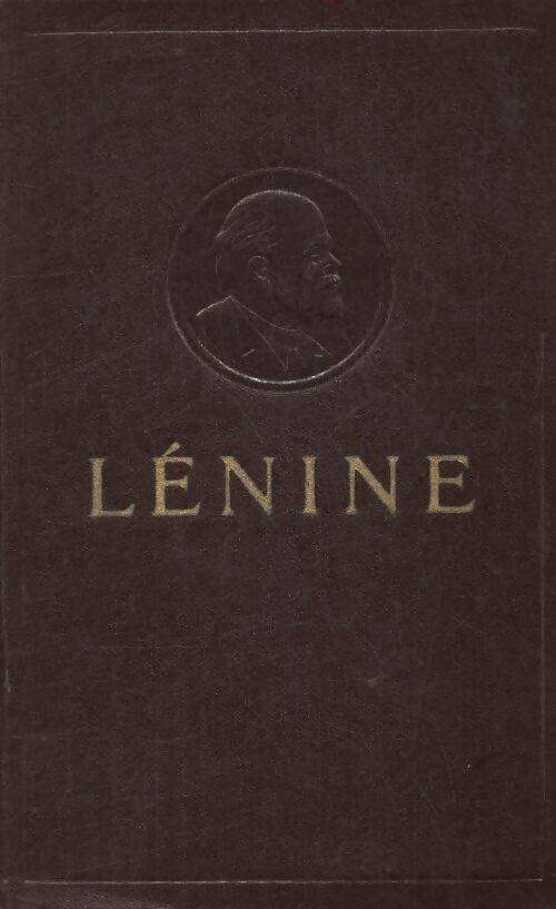 Livrenpoche : Oeuvres Tome XXV - Vladimir Illitch Lénine - Livre