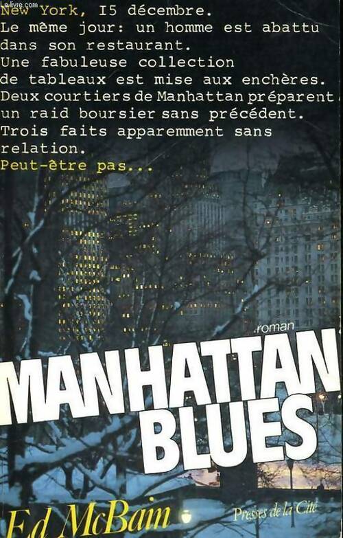 Livrenpoche : Manhattan blues - Ed McBain - Livre