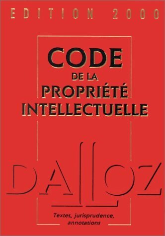 Livrenpoche : Code de la propriété intellectuelle  2000 - Collectif - Livre