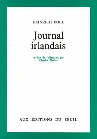 Livrenpoche : Journal irlandais - Heinrich Böll - Livre