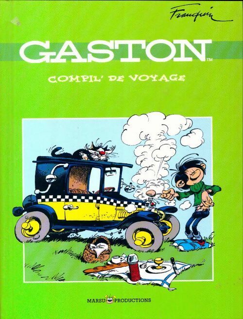 Livrenpoche : Gaston. Compil' de voyage - Franquin - Livre
