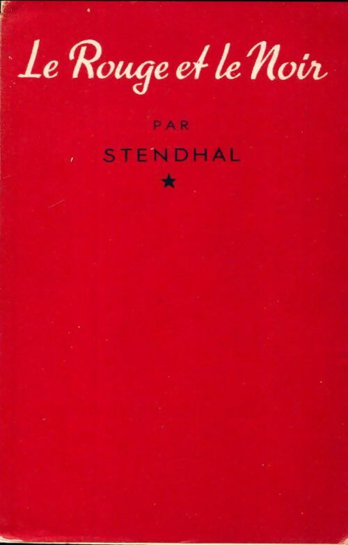 Livrenpoche : Le rouge et le noir Tome I - Stendhal - Livre