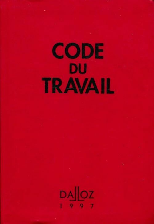 Livrenpoche : Code du travail 1997 - Collectif - Livre