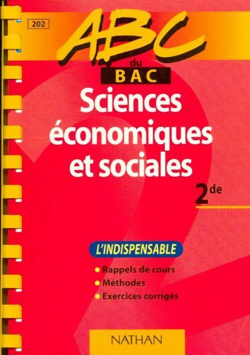 Livrenpoche : Sciences économiques et sociales Seconde - Laurent Parienty - Livre
