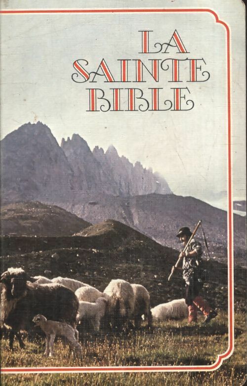 La Sainte Bible - Inconnu -  Société biblique Genève GF - Livre