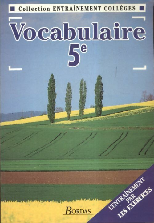 Livrenpoche : Vocabulaire 5e - Sophie Valle - Livre