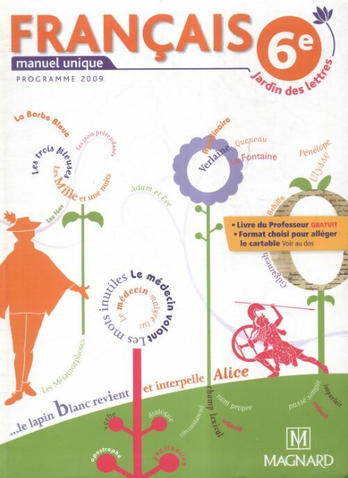 Livrenpoche : Français 6e. Jardin des lettres - Catherine Briat - Livre