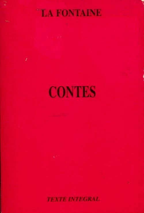 Livrenpoche : Contes - Jean De La Fontaine - Livre