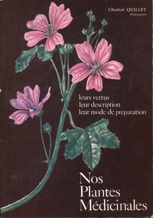 Livrenpoche : Nos plantes médicinales - Chantal Quillet - Livre