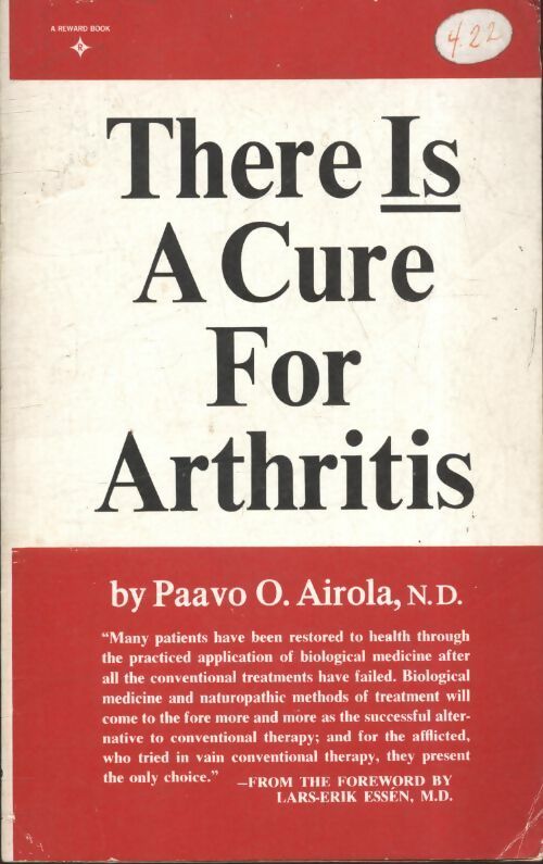Livrenpoche : There is a cure for arithritis - Collectif - Livre