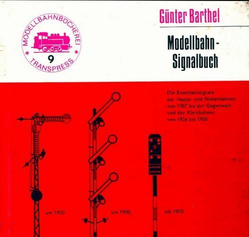 Modellbahn signabuch - Günter Barthel -  Modellbagbücherei transpress - Livre