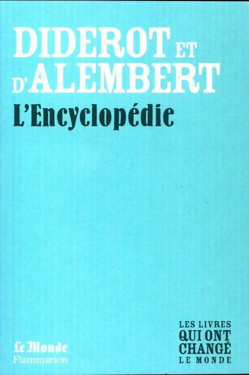 Livrenpoche : L'encyclopédie - Denis Diderot - Livre