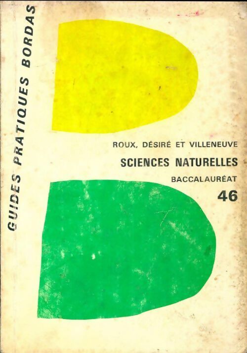 Livrenpoche : Sciences naturelles au baccalauréat - Henri Roux - Livre
