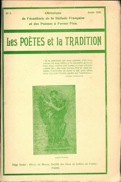 Livrenpoche : Les poètes et la tradition n°2 - Collectif - Livre