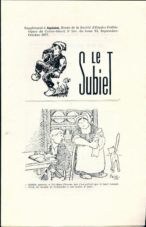 Livrenpoche : Le Subiet Tome XI : 5e livraison - Collectif - Livre