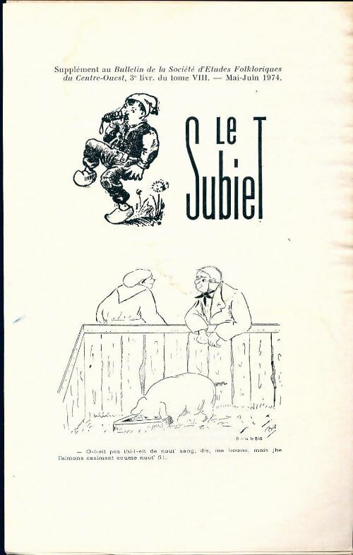 Livrenpoche : Le Subiet Tome VIII : 3e livraison - Collectif - Livre