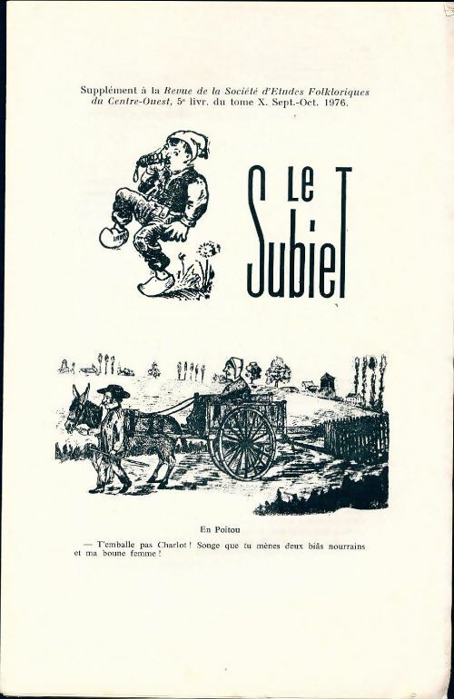 Livrenpoche : Le Subiet Tome X : 5e livraison - Collectif - Livre