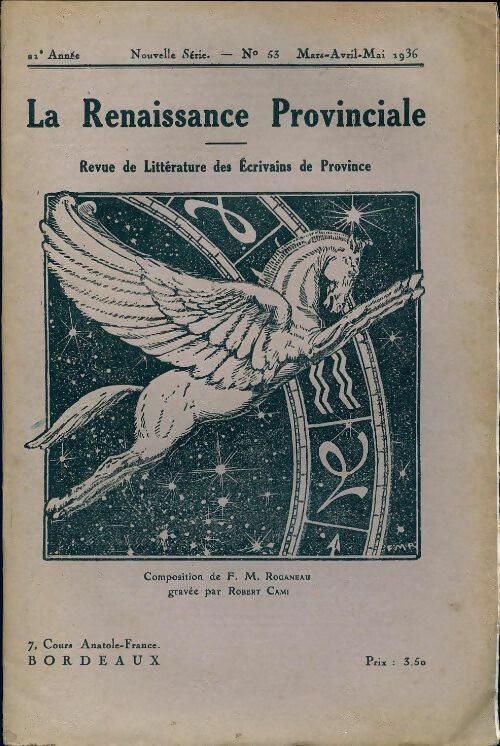 Livrenpoche : La renaissance provinciale n°53 - Collectif - Livre