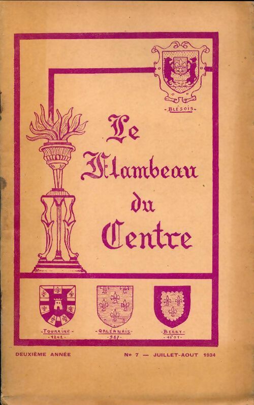 Livrenpoche : Le flambeau du centre n°7 - Collectif - Livre