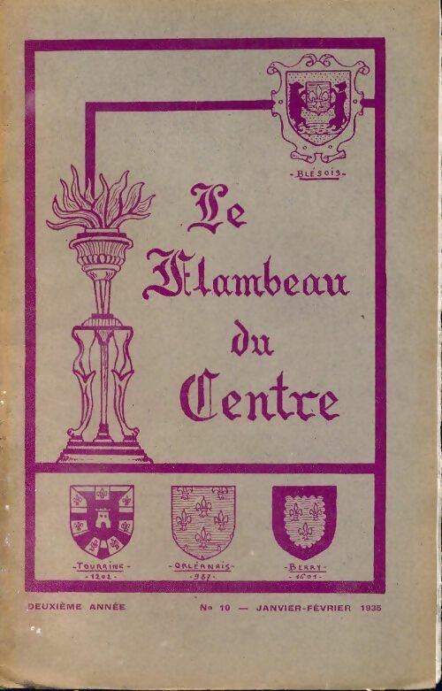 Livrenpoche : Le flambeau du centre n°10 - Collectif - Livre
