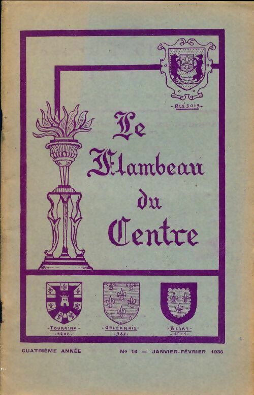 Livrenpoche : Le flambeau du centre n°16 - Collectif - Livre