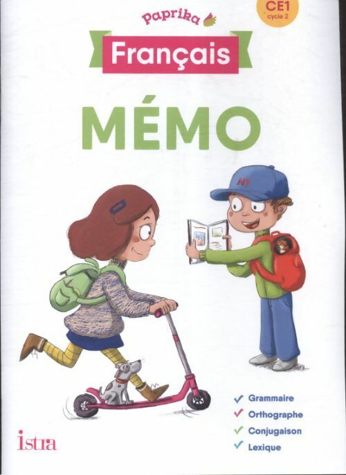Français CE1 mémo - Collectif -  Istra GF - Livre