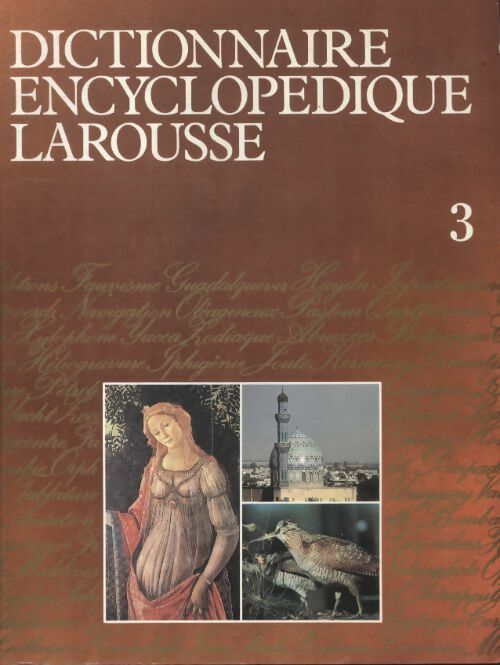 Livrenpoche : Dictionnaire encyclopédique Tome III - Collectif - Livre